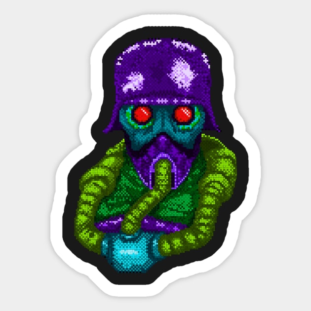 Neon Panzer Sticker by ArtRight